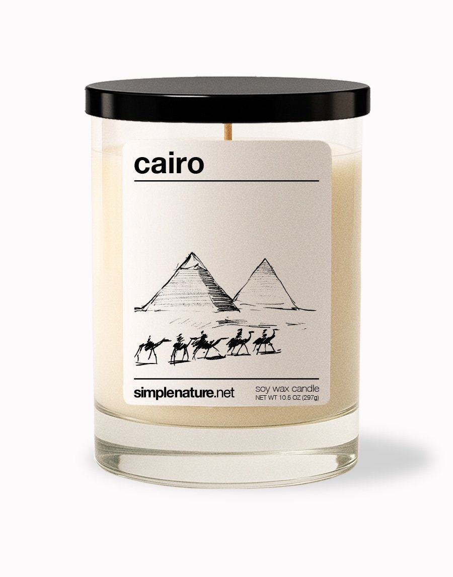 Mount Fuji Soy Wax Candle — simple nature candles